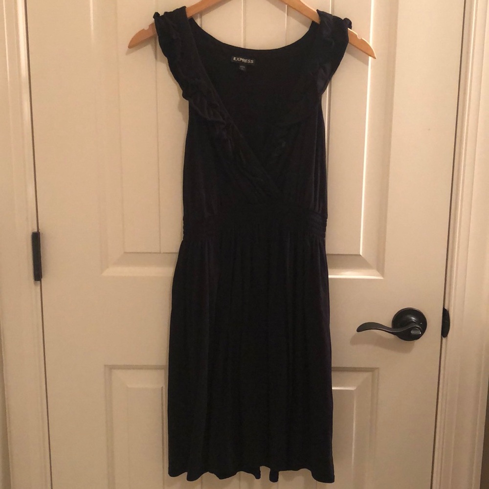 Express Small Black Cotton Dress